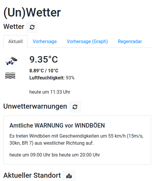 Unwetter
